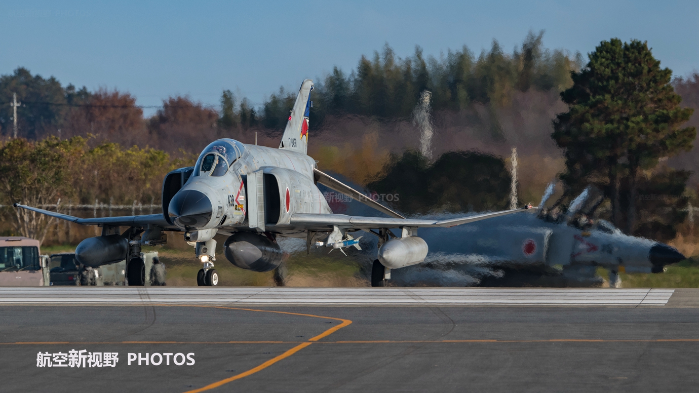 老兵f4鬼怪ii战斗机航空自卫队终于放弃今年淘汰二代机