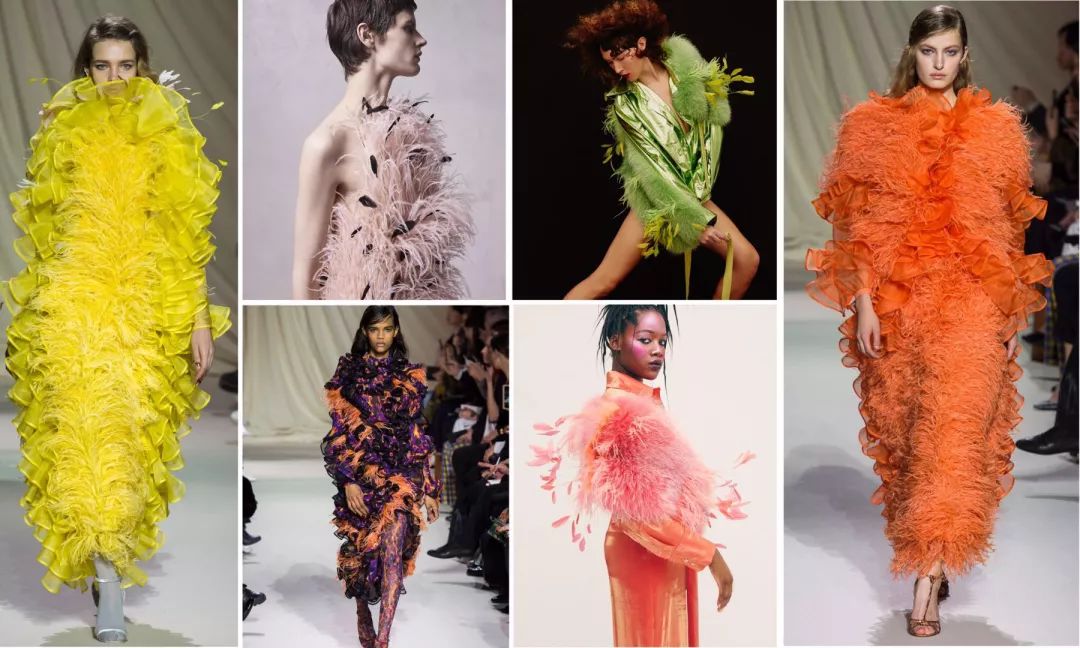 2020-2021服装流行趋势素材/羽毛_装饰