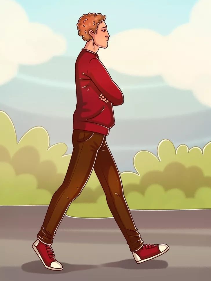 9种走路姿势揭示了你的性格,快来对号入座