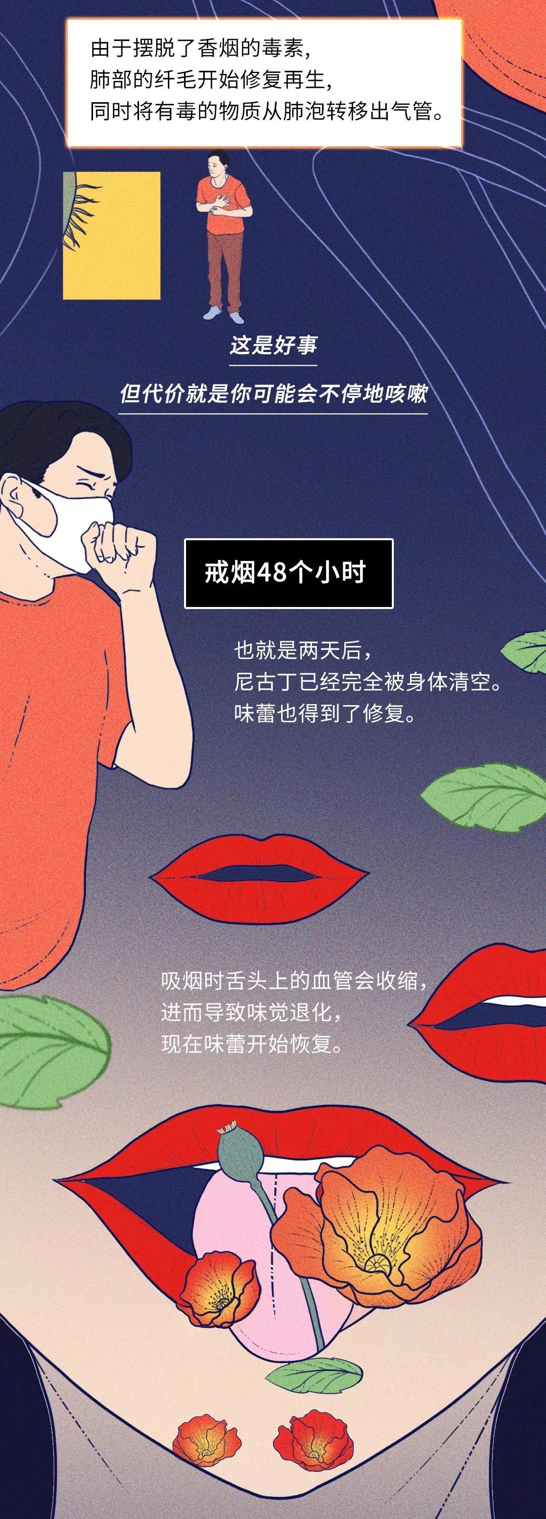 戒烟后我们的身体会发生哪些变化