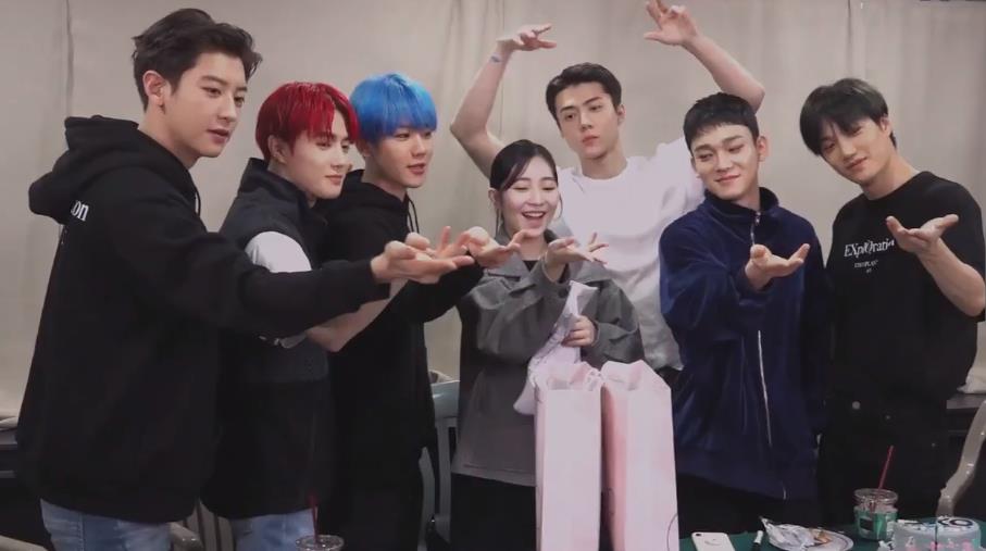 恰柠檬时间到!和exo度过的像celebrate礼物般的时间