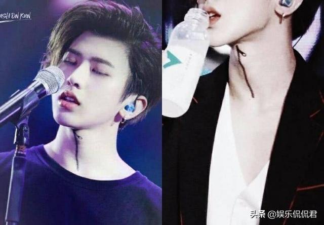 很多粉丝看到后也纷纷表示他的喉结特别性感,再搭配着这个纹身,实在是