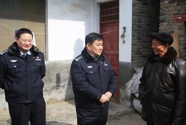 市公安局党委委员,副局长赵全中赴上蔡参加"百万警进千万家"