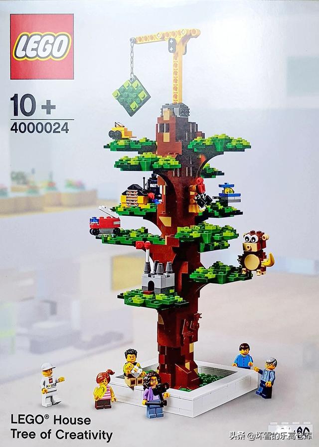 用乐高搭建一棵枝繁叶茂的大树简析乐高4000026创造之树