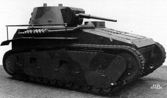 德国装甲的起源,早期试验型轻坦