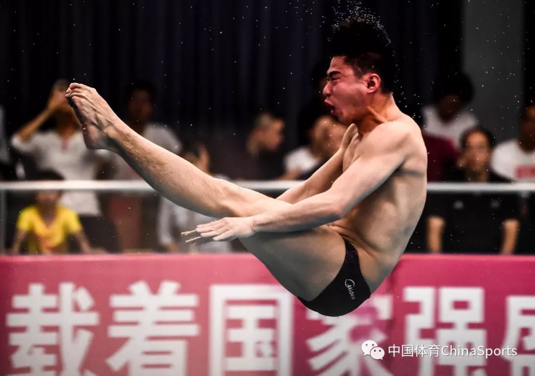 黄博文跳水运动员图片