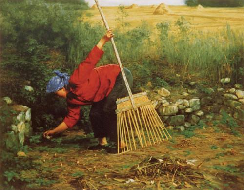 欣赏一组表现七八十年代农村生活的油画作品熟悉的旧日时光
