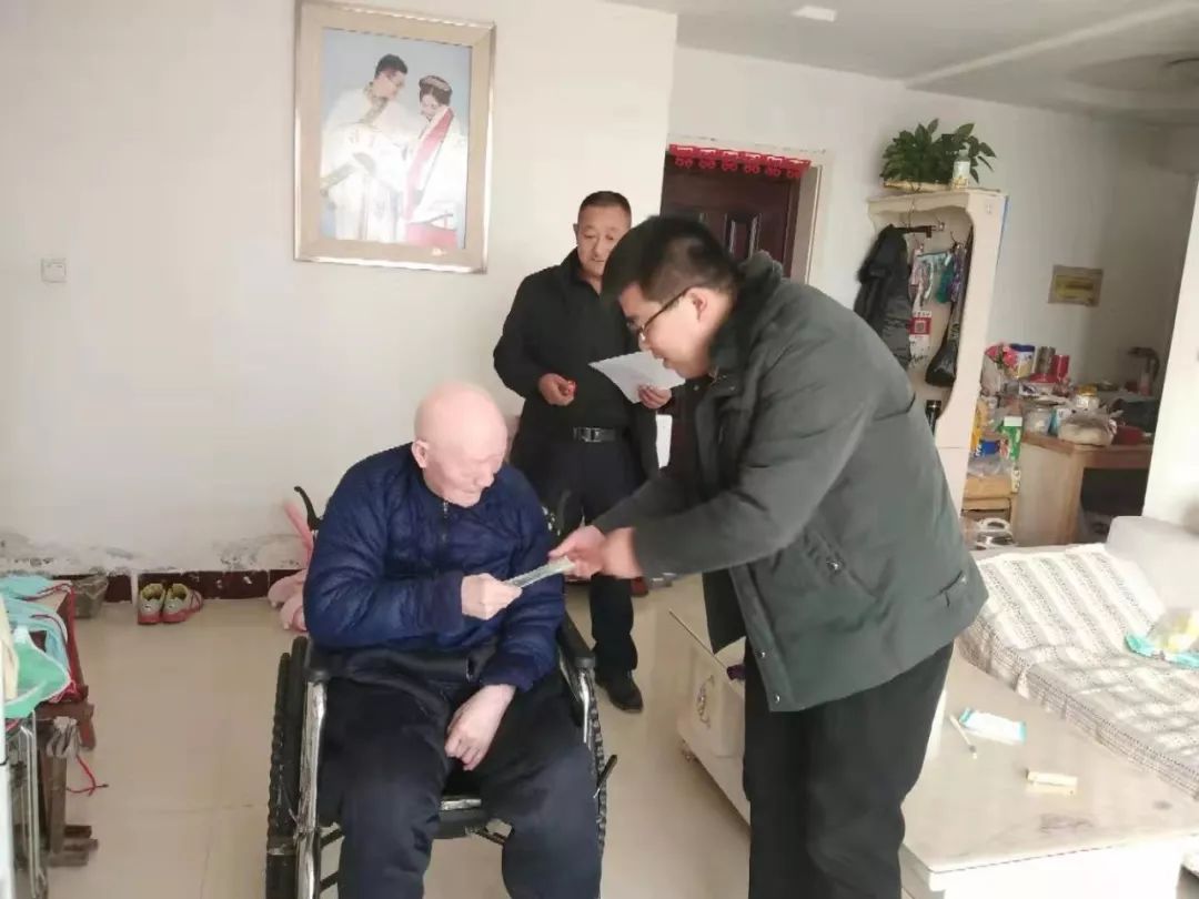 山口暖心事丨走访慰问高龄老人弘扬尊老爱老风尚