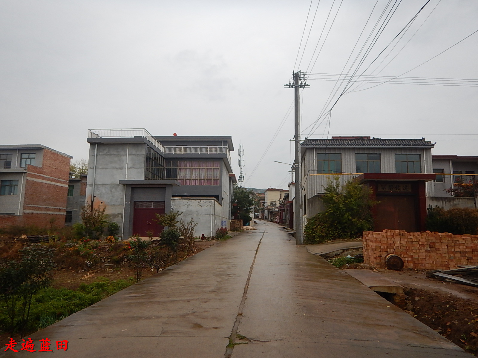 走遍蓝田2018汤峪镇尖角村穿越旅行2