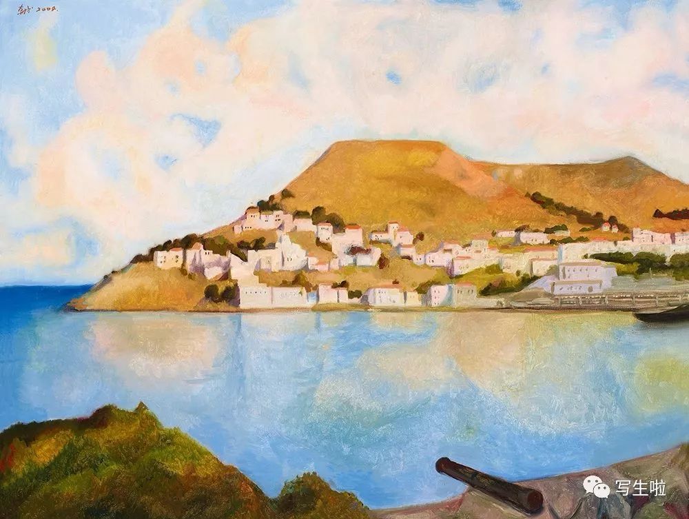 欣赏朝戈我希望在自己的风景画中表达出我身处自然之中的触感附新作