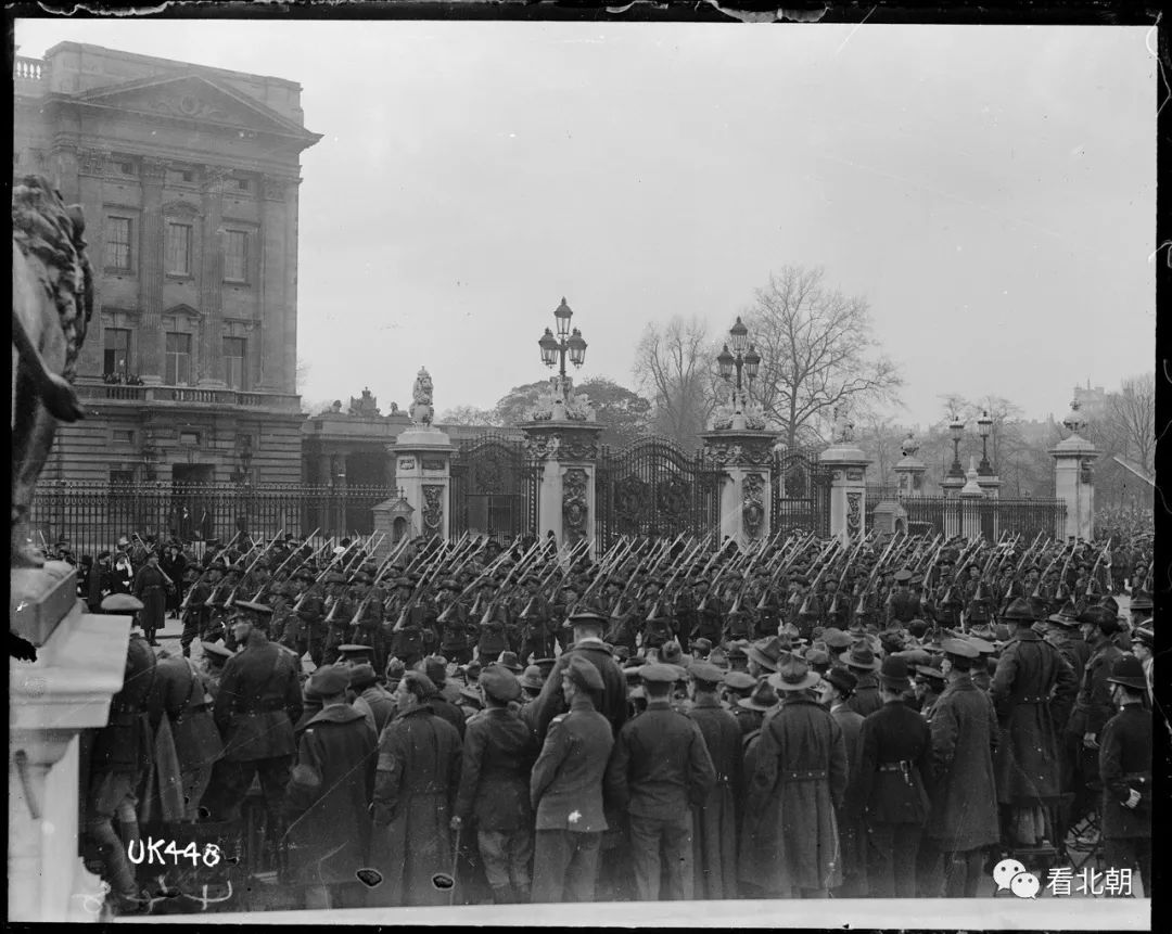 一战伦敦胜利大游行旧影