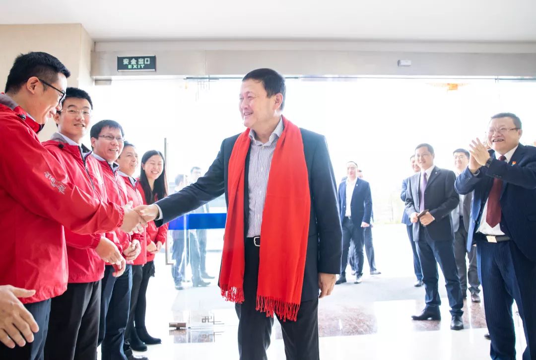 中化集团党组成员,副总经理江正洪一行莅临福建石油慰问调研