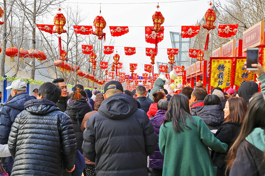 原创回味北京春节庙会