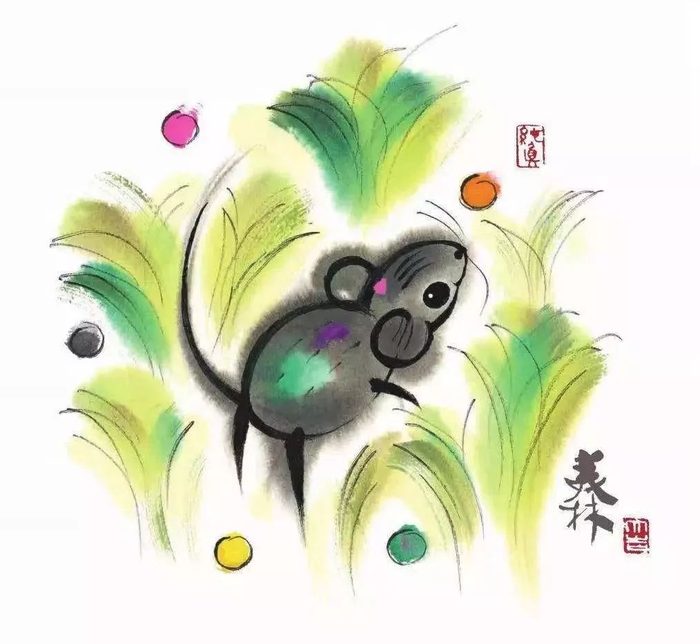 贺年百鼠迎庚子
