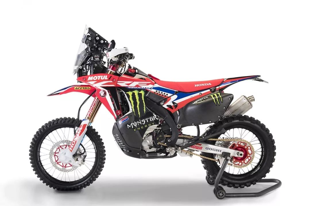 帮助本田夺得达喀尔冠军的赛车crf450rally