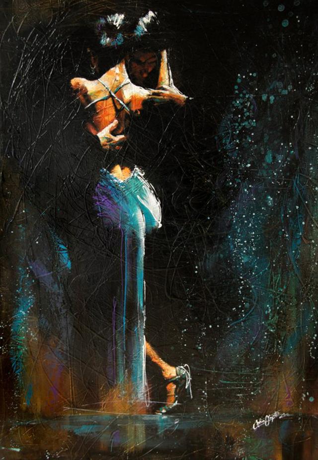 澳大利亚当代艺术家性感火辣的女性人体油画欣赏