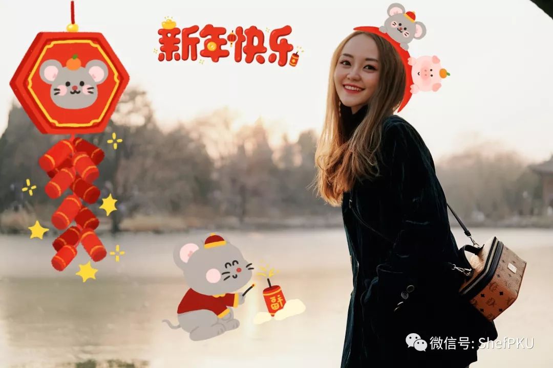 犹愿新春已后,吉吉利利,万事都顺意～席琪婧魏薇-祝大家新的一年有"鼠