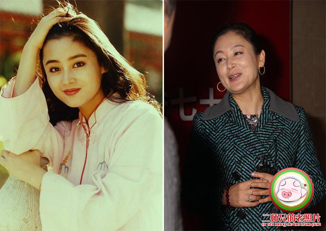 二师兄的老照片:16大经典女明星今昔对比照,不少人容颜依旧