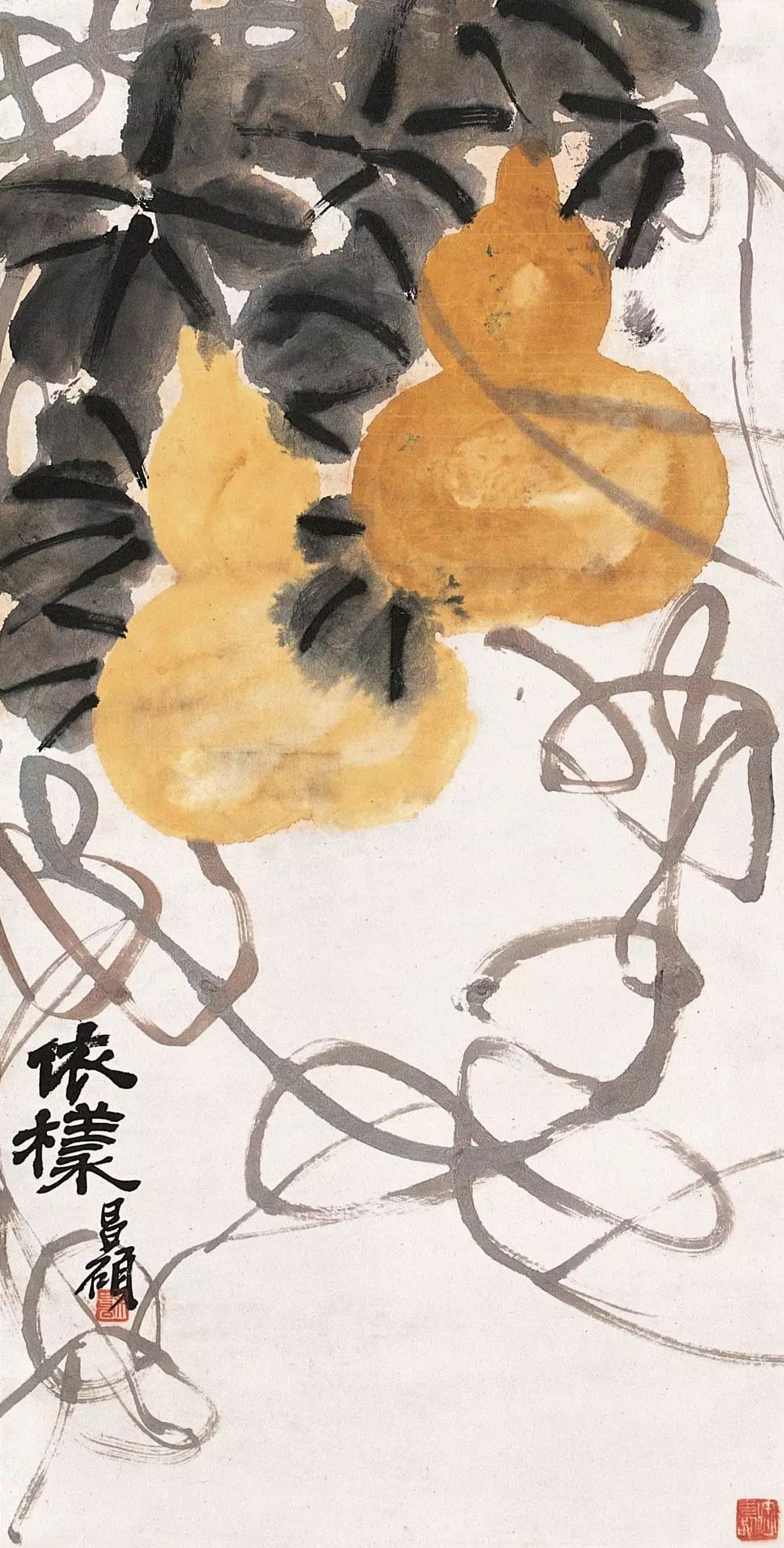 过年赏名家画葫芦祝您福禄双收