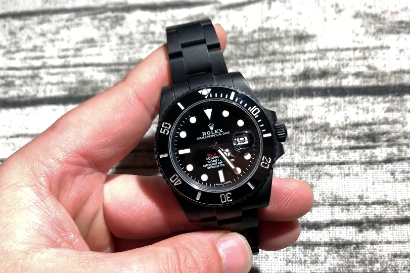 大c论表劳力士黑水鬼变身黑武士降低撞表几率