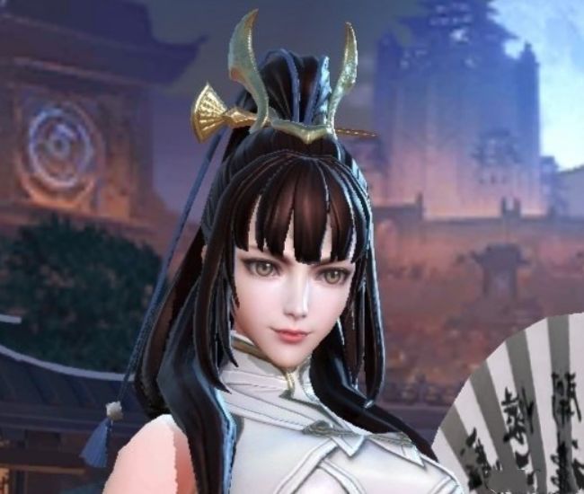 首先可以看到的是上官婉儿在超高清镜头下的模样,不得不说一直没想到