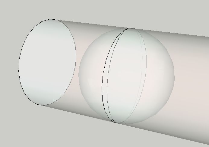 它的投影面是椭圆柱面,假设椭圆柱躺着,和地轴垂直,而且投影面与之