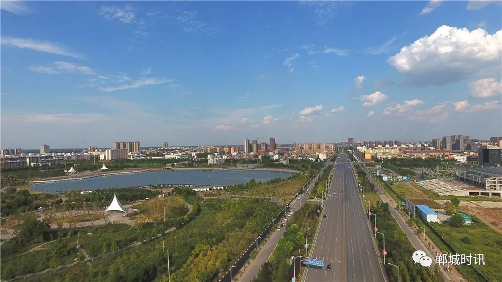 中国梦61家乡梦郸城县2020迎新春摄影展之俯瞰郸城