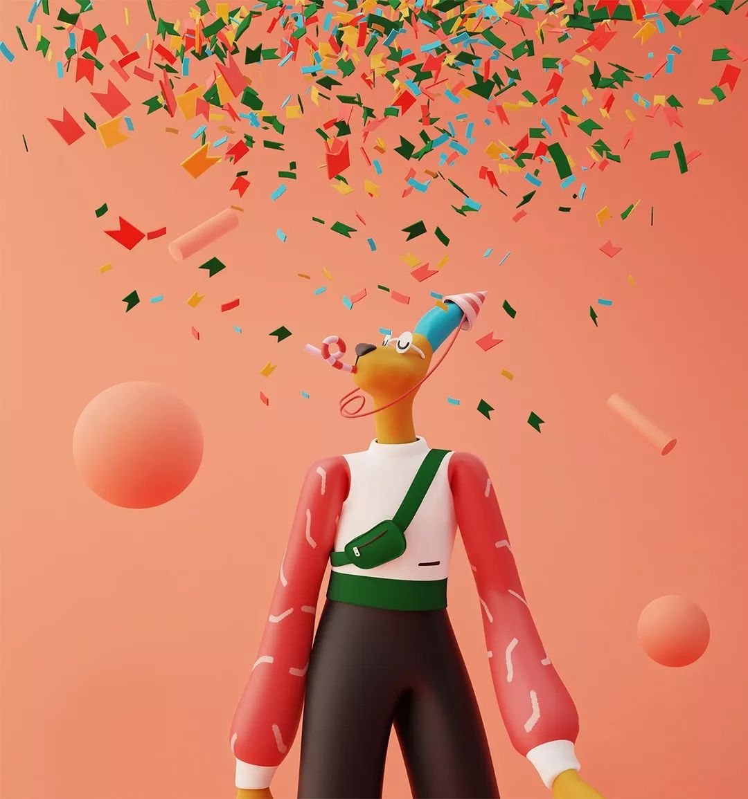瞧瞧~给inst google 做设计的c4d大神