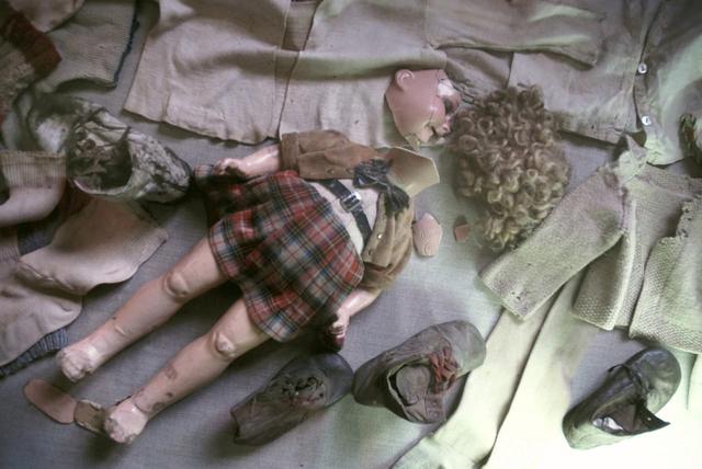 苏联红军称德军有收藏癖奥斯维辛集中营摆满了洋娃娃和假腿