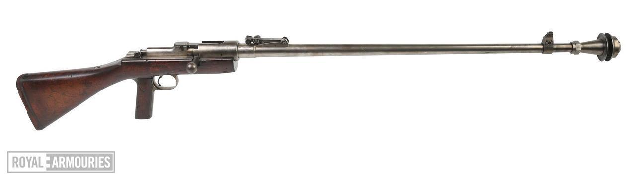 戈萨尔1918型127mm步枪,罕见的一战英国反坦克武器