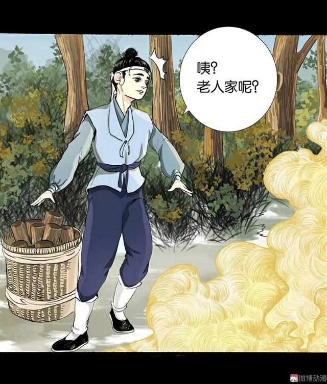 民间故事漫画《少年和国王》神奇的羽毛坎肩_毛豆