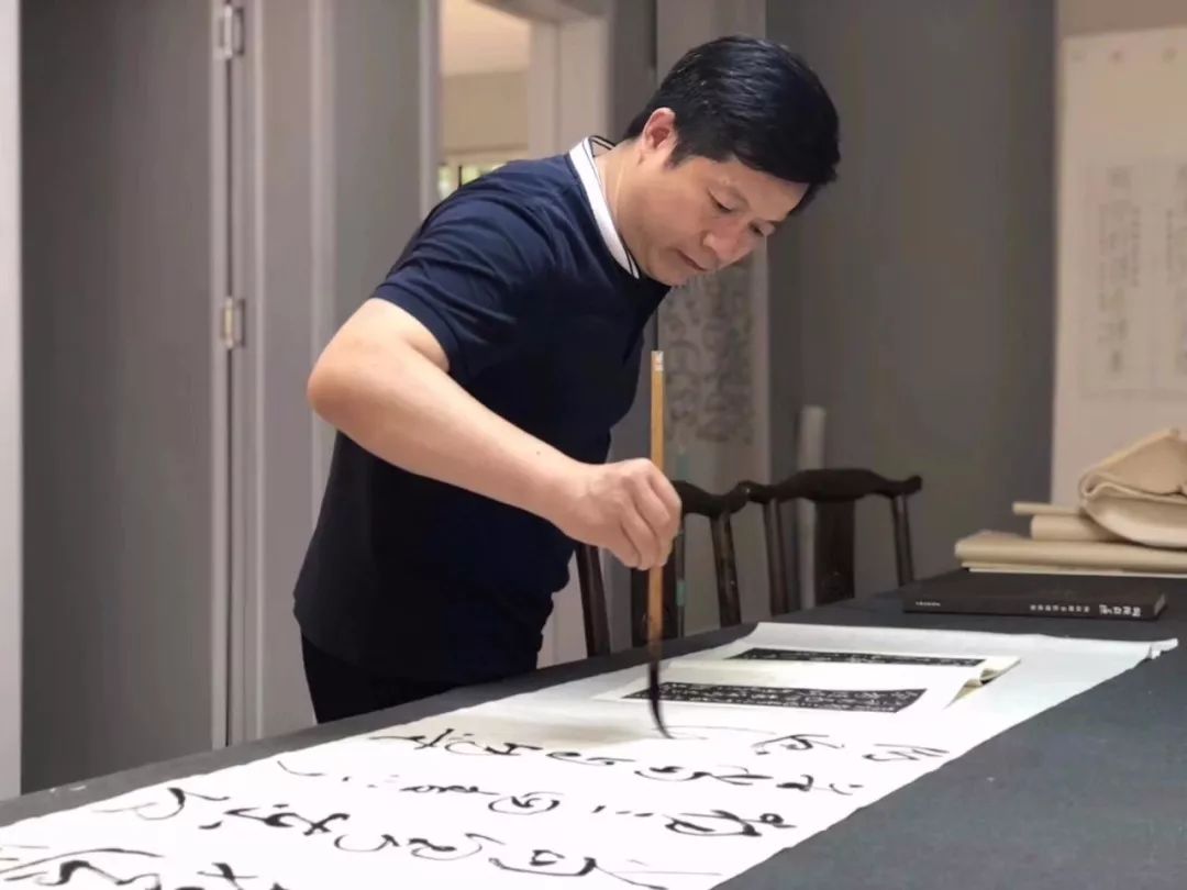 这个春节,宅在家里写字!_书法