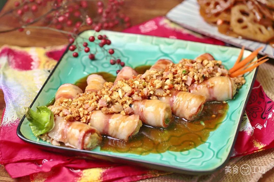 年味儿的【双喜鞭炮】,也预祝关注美食工坊的各位在2020年能一鸣惊人!