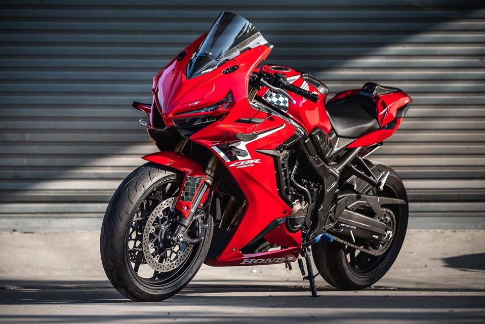 本田cbr650r加装空气力学小翼下一代车型或将采纳