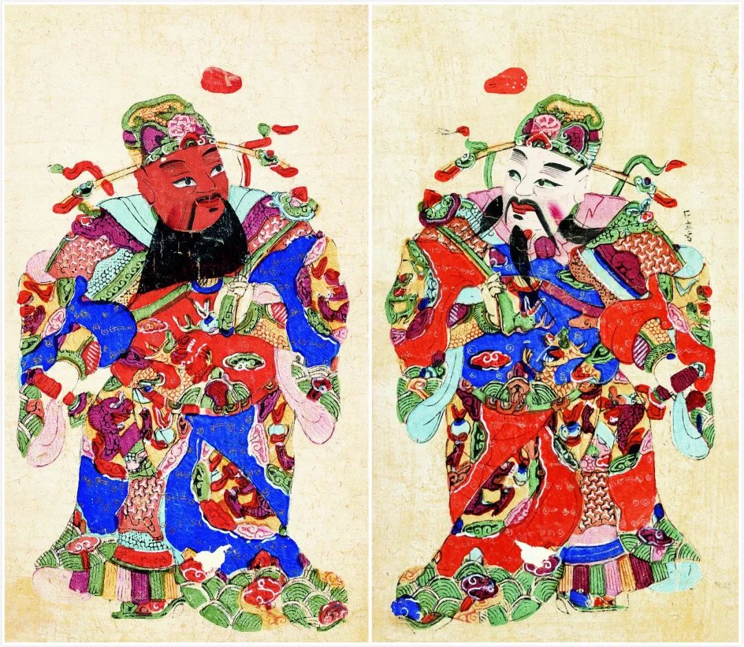 中国门神大观守卫门户的神灵