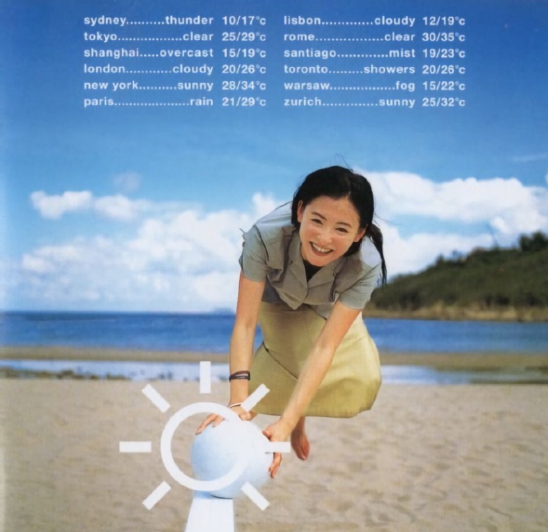 张柏芝,19岁写真集《任何天气》