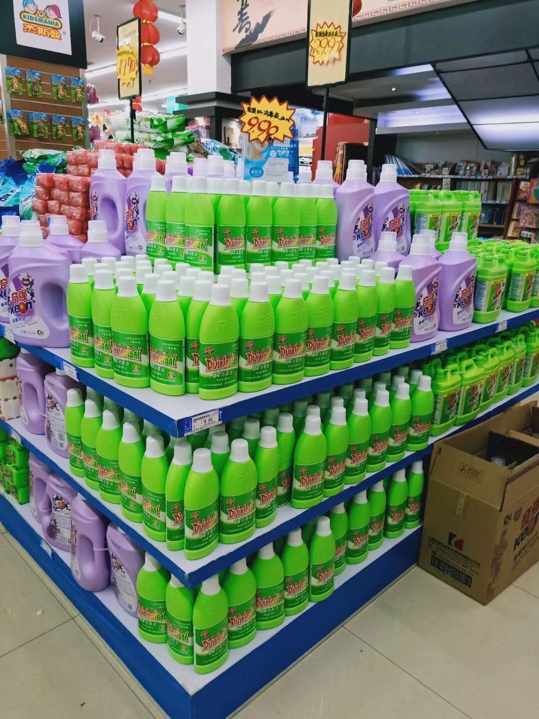 奇强1.5万瓶洗手液雪中送炭武汉疫区