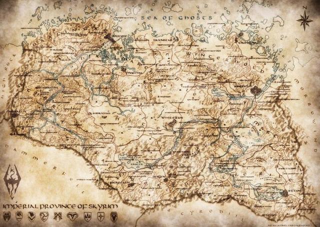 游戏的背景时间设定在《上古卷轴4:湮没》的200年之后,地点为人类帝国
