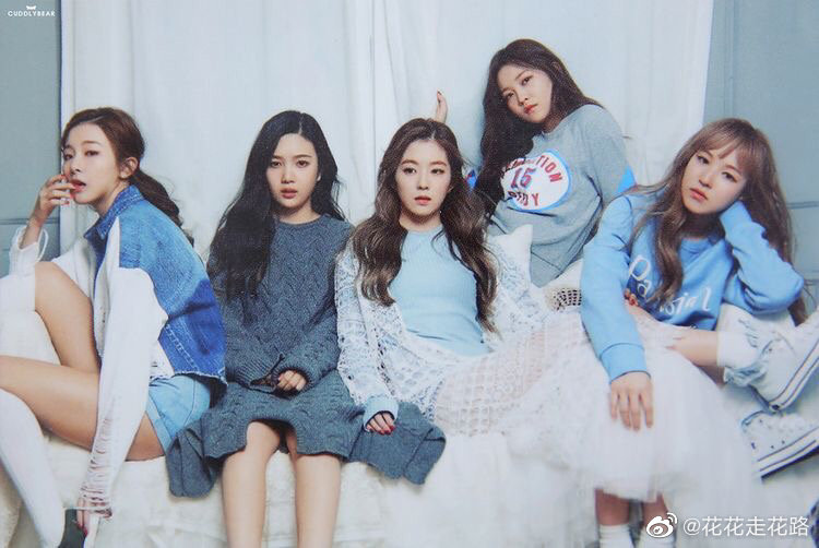 从出道初期来看很好的成长了的redvelvet