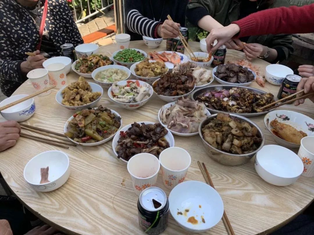 团圆除夕夜新春合家欢昨天你晒年夜饭了吗