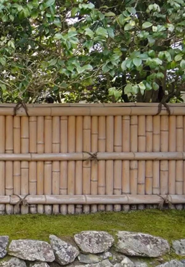 竹篱笆造出禅意范儿