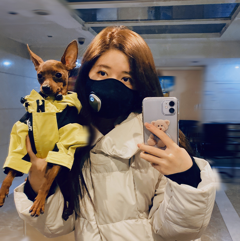 原创有种口罩叫赵露思的口罩看到会亮的小装置粉丝都想要同款