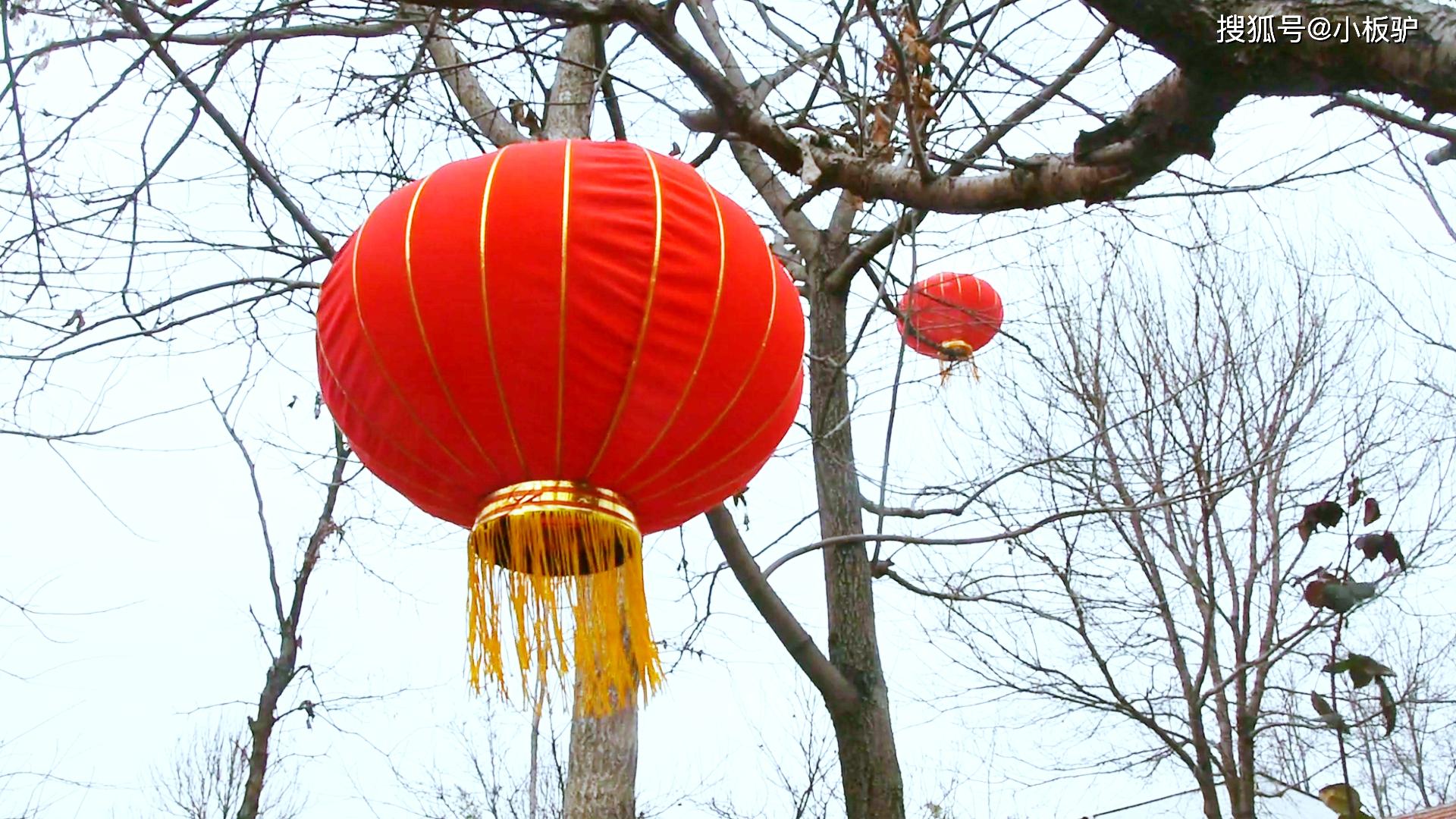 2020大红灯笼高高挂沂南朱家林游记