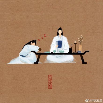 原创魔道祖师百变羡羡超顽皮含光君却一直看书