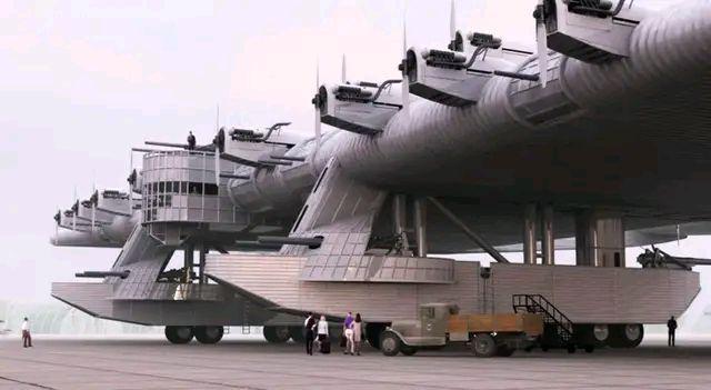 曾经的黑科技武器空中战列舰k7毁灭者