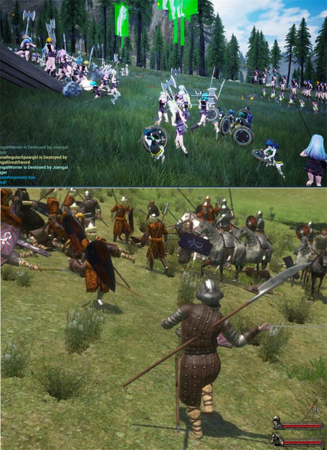 mod当新游戏卖?steam上线少女版骑砍,画风清奇令人叹服