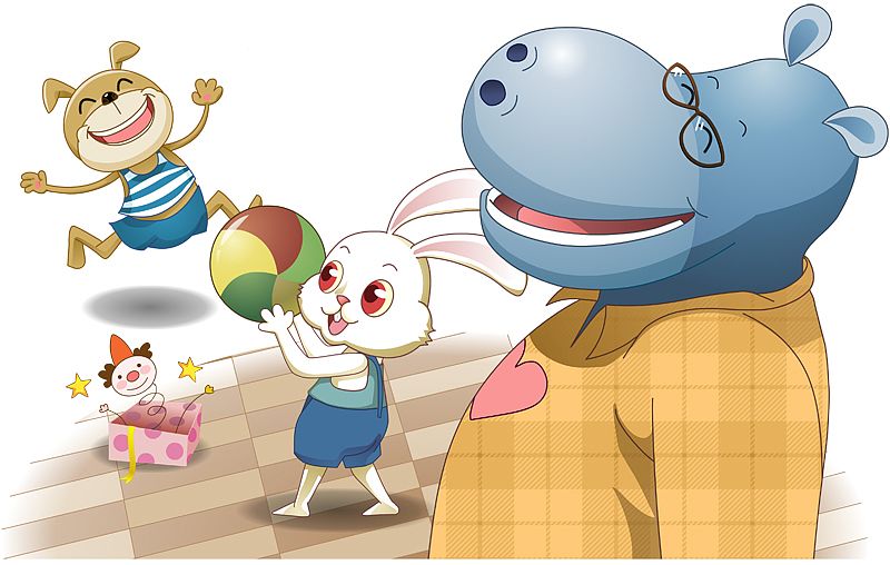 河马大叔开店03岁