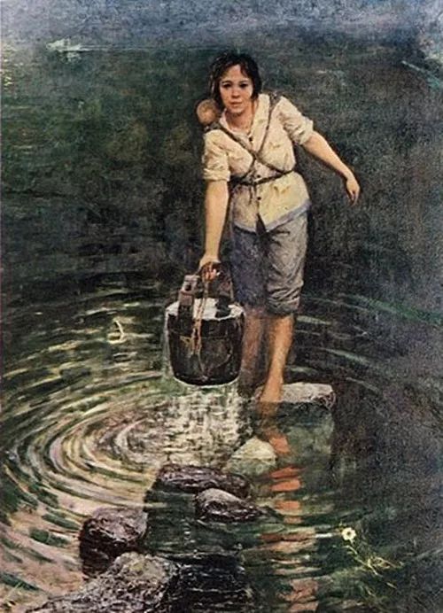 特荐回顾知青油画作品青春记忆