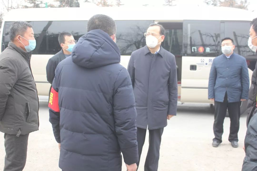 青州市委书记韩幸福同志到益都街道督导疫情防控工作