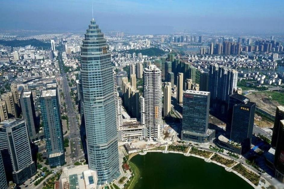 外国人看航拍绍兴youtube网友中国古代和现代结合最好的城市